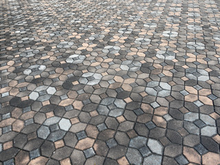 Fototapeta premium Brick walkway background