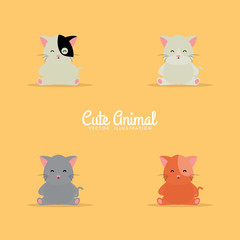 Cute Cartoon cats