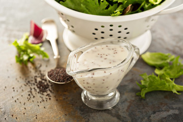 Poppy seed salad dressing