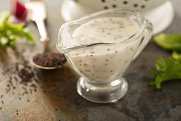 Poppy seed salad dressing