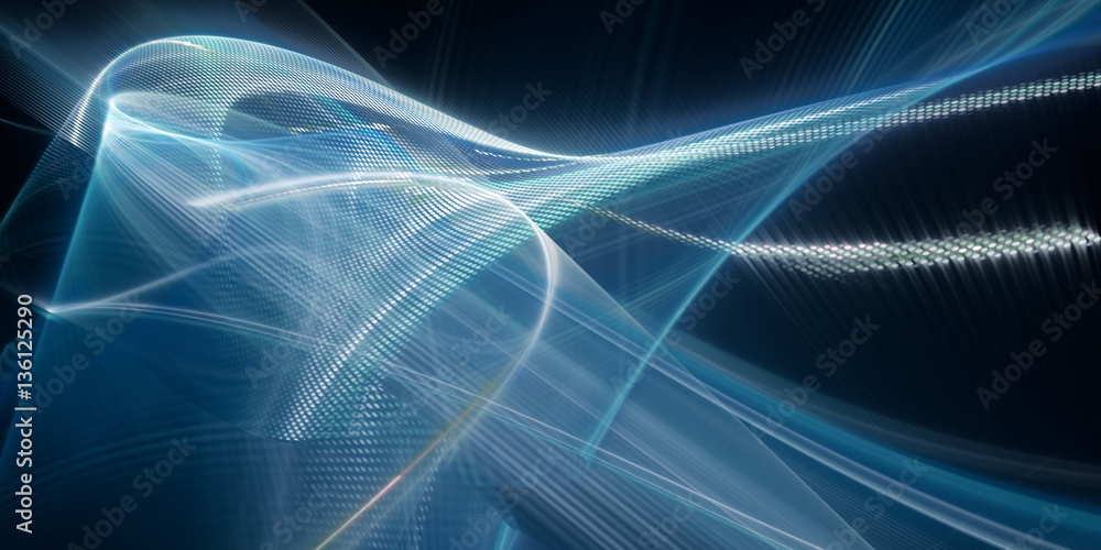 Poster abstract background element.three-dimensional composition of curves and mosaic halftone effects. tec