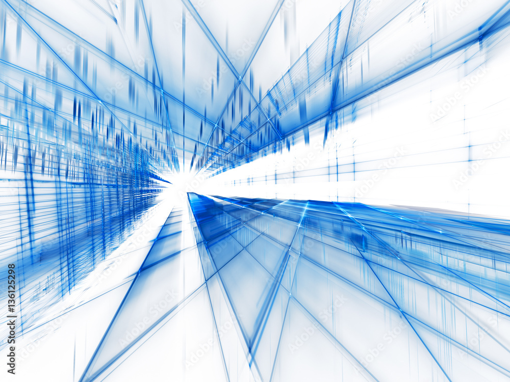 Poster abstract background element. three-dimensional composition of intersecting grids. information techno