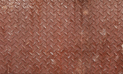 Background texture of Rusted steel plate