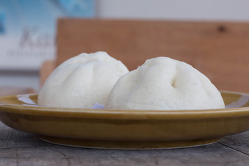 Fototapeta na wymiar steamed dumpling