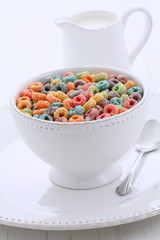 Delicious kids cereal loops