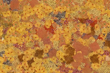 Papier Peint photo Lavable Pour elle Large abstrait dans le style Gustav Klimt