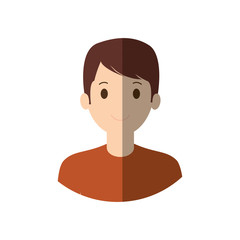 people casual man cloth icon, vector illustration