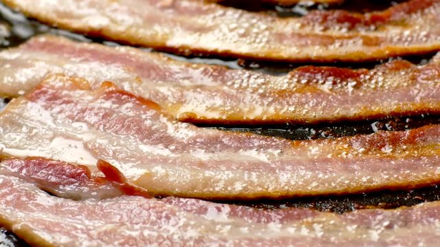 Cooking Bacon on Grill