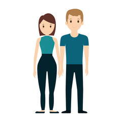 people casual cloth icon design, vector illustration