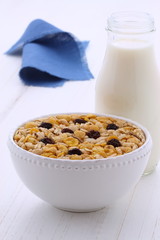 Vintage styling muesli cereal