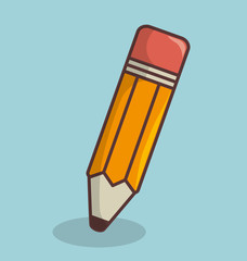 pencil write isolated icon vector illustration design