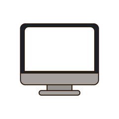 work computer image design, vector illustration icon