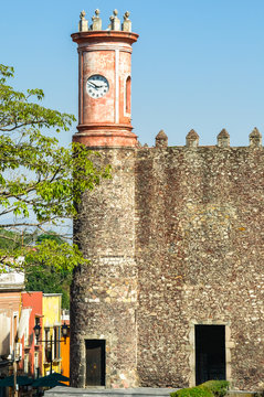 The Palace of Cortes in Cuernavaca, Mexico