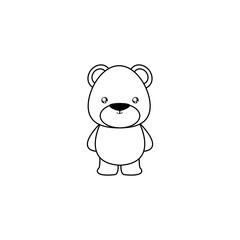 Cute Cartoon bear