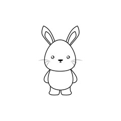 Cute Cartoon rabbit