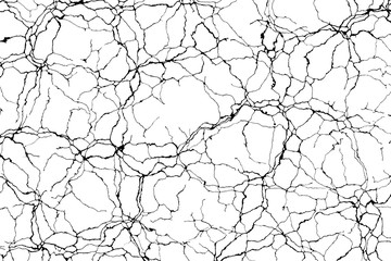 Wide cracked grunge vector texture  