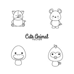 Cute Cartoon animals