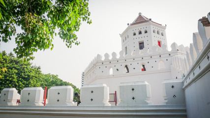 Phra Sumen Fort,Phra Athit road,Public place ,Bangkok,Thailand