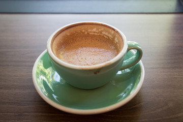 The coffee break to relax in the afternoon