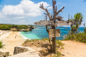 Dream beach in Lembongan, Bali © D.Marti