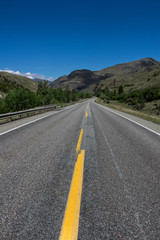 Fototapeta na wymiar Idaho Roadway
