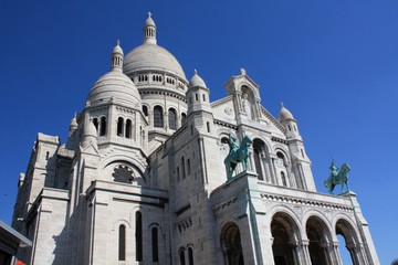 Fototapeta na wymiar Basilica Sacré-Coer Paris