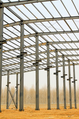 industrial production workshop roof steel beam