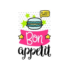 Vector poster with phrase