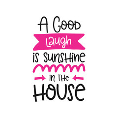 Vector poster with phrase