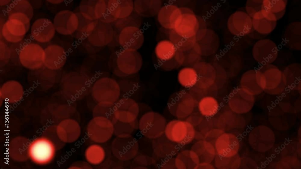 Poster abstract background with blurred particles. seamless loop