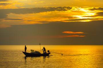 Obraz premium Fishing boat