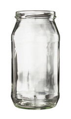 empty glass jar