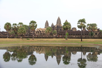 Obraz premium Angkor Wat at Sunset, Cambodia