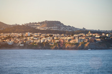 Naklejka premium Morning in San Francisco