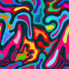 Graffiti Background seamless pattern