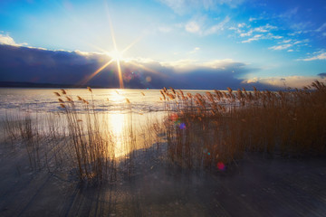 Winter lake