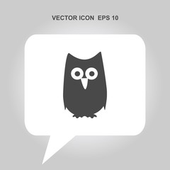 owl vector icon