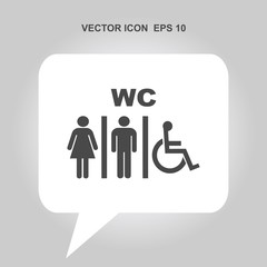 wc vector icon