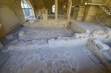 Mosaicos en Madaba, Jordania