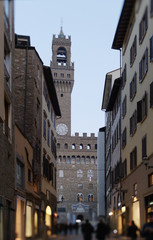 Fototapeta na wymiar detail of palazzo lanzi