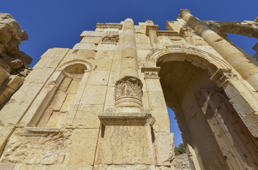 Ruinas de Jerash, antigua ciudad romana, Jordania