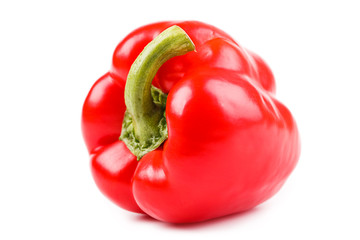 Bell pepper isolated on white background