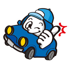 交通安全　自動車　キャラクター