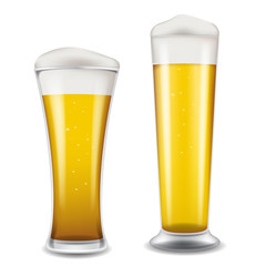 Realistic Beer Bottles : Vector Illustration