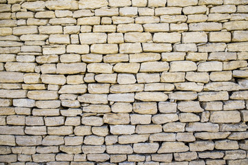 Obraz premium old wall detail in Gordes Provence