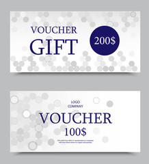 Gift company voucher template