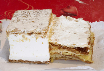 Millefeuille cakes