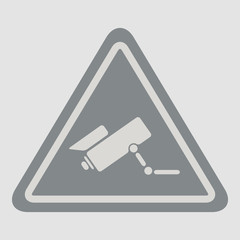 Video surveillance sign