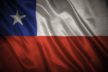 Fototapeta na wymiar flag of Chile