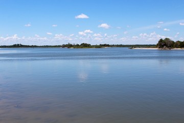 The inlet on a sunny day.